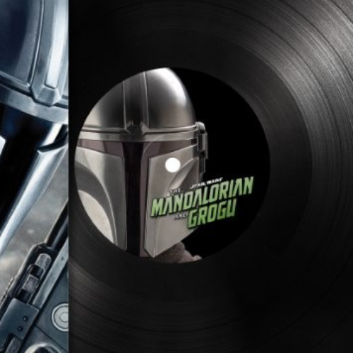 Star Wars - The Mandalorian and Grogu, Original Score, Black Vinyl LP label detail