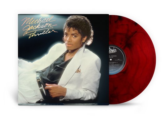 Michael Jackson - Thriller, Red + Black Marble Vinyl
