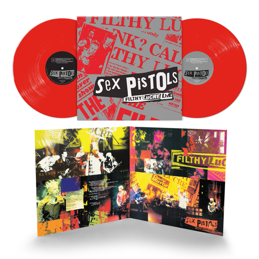 Sex Pistols - Filthy Lucre, 30th Anniversary 2xLP Red Vinyl