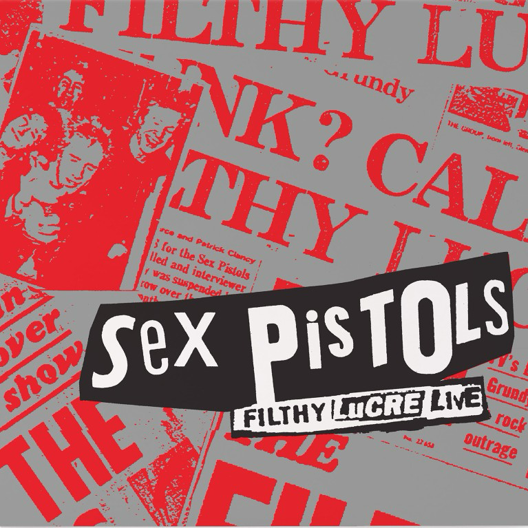Sex Pistols - Filthy Lucre, 30th Anniversary 2xLP Red Vinyl cover