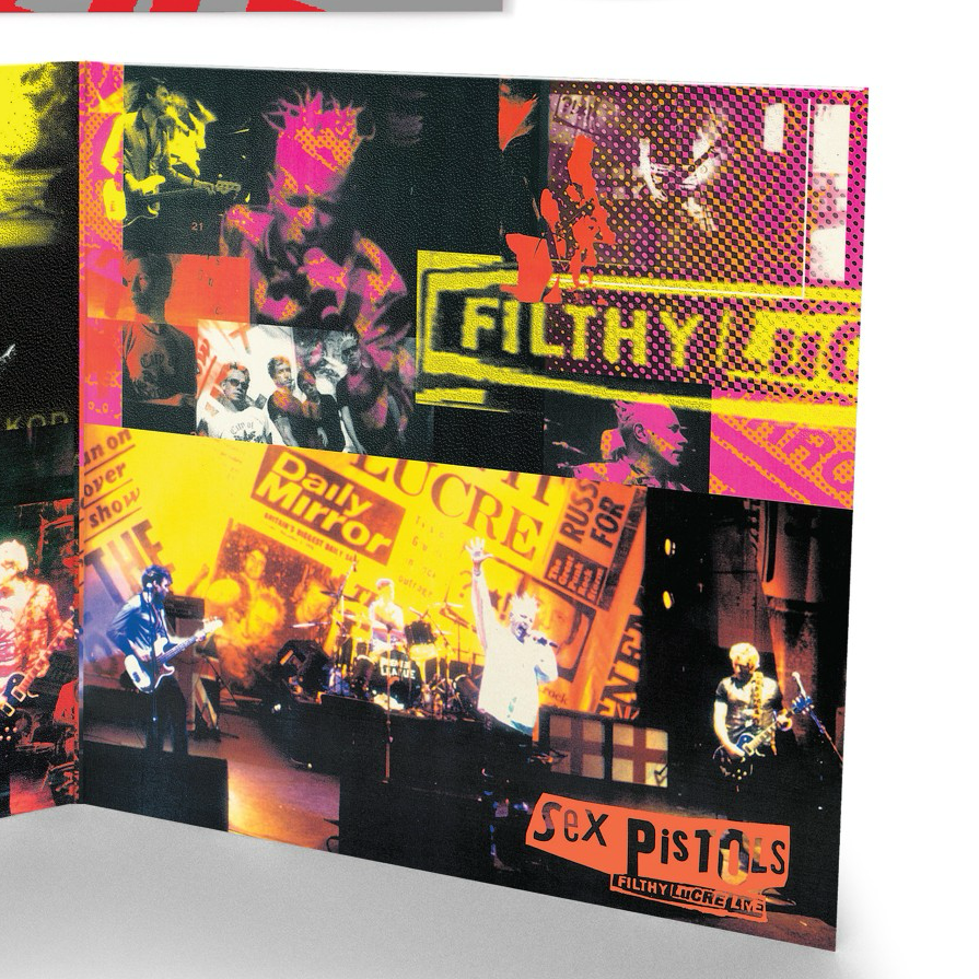 Sex Pistols - Filthy Lucre, 30th Anniversary 2xLP Red Vinyl inside close up 2
