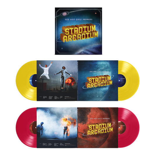 Red Hot Chili Peppers - Stadium Arcadium, 20th Anniversary, Yellow/Red 2xLP Vinyl