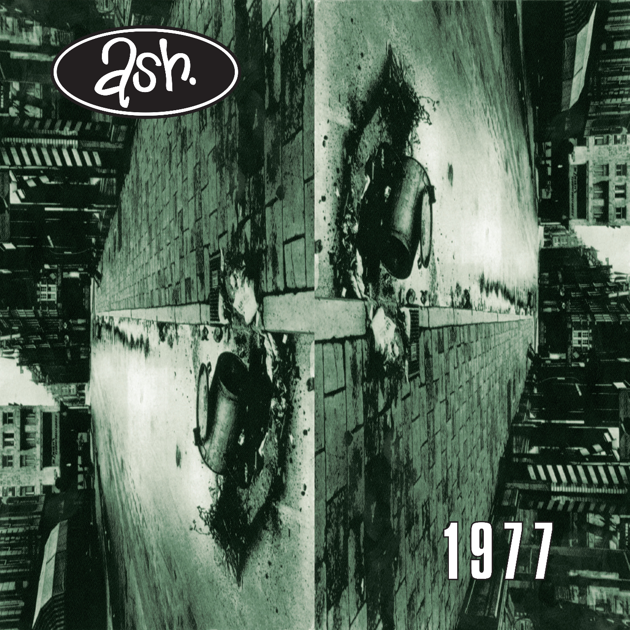 Ash - 1977 (30th Anniversary Edition), Green & Black Inkplosion front cover