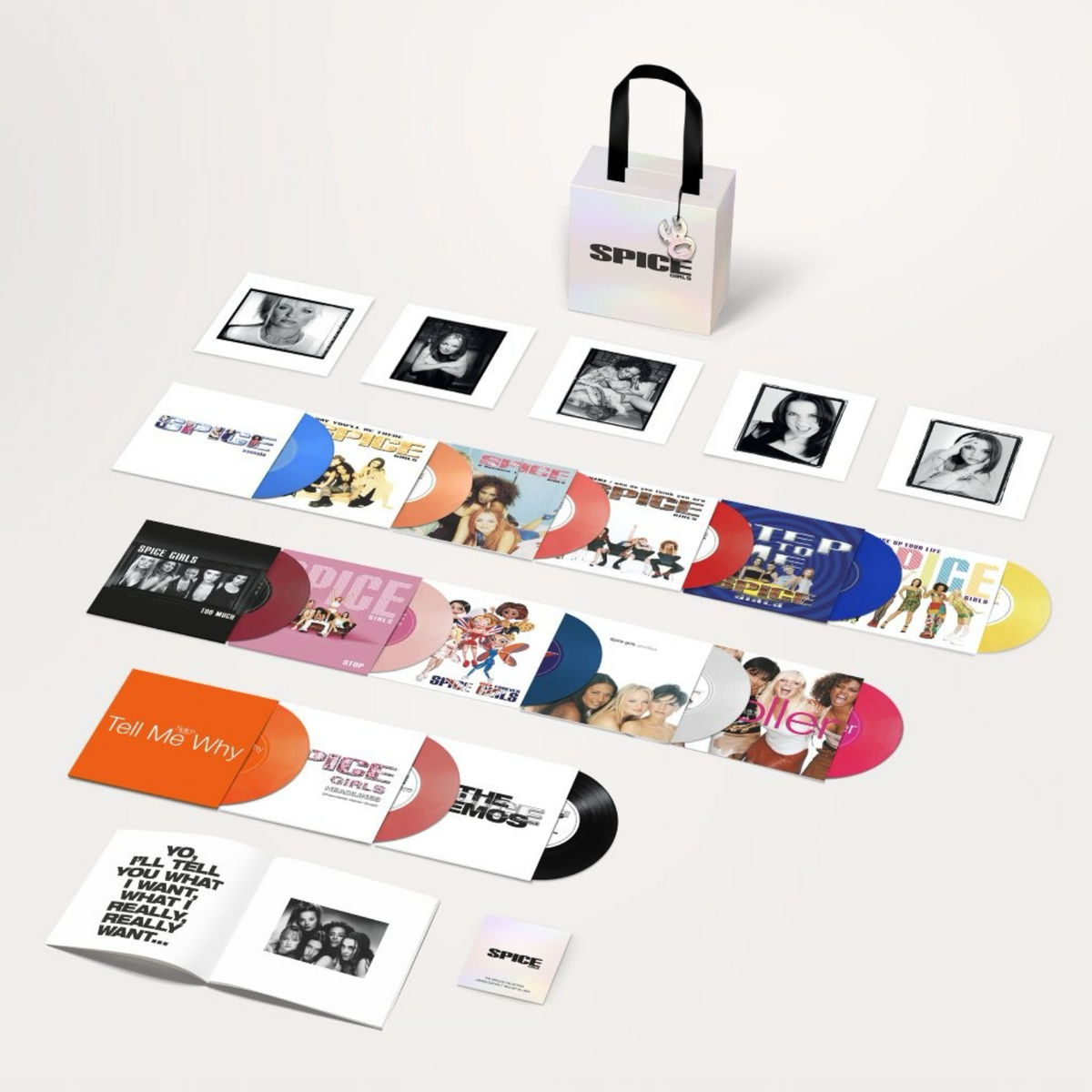 The Singles Collection, 14x7" Boxset Coloured Vinyl - Spice Girls