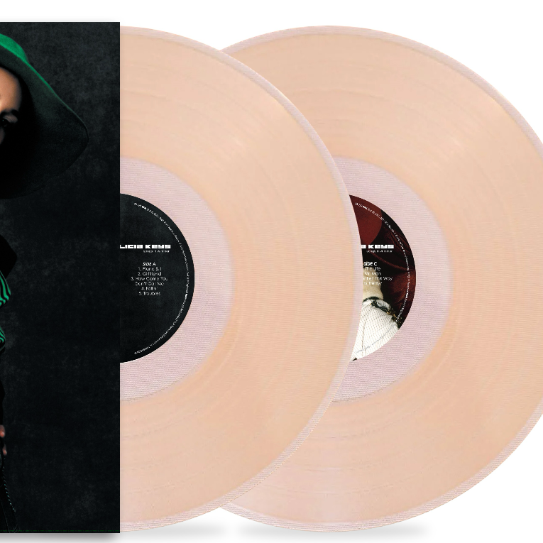 Alicia Keys - Songs In A Minor (25th Anniversary Edition),‘Vin+Rose’ 2xLP Vinyl close up 