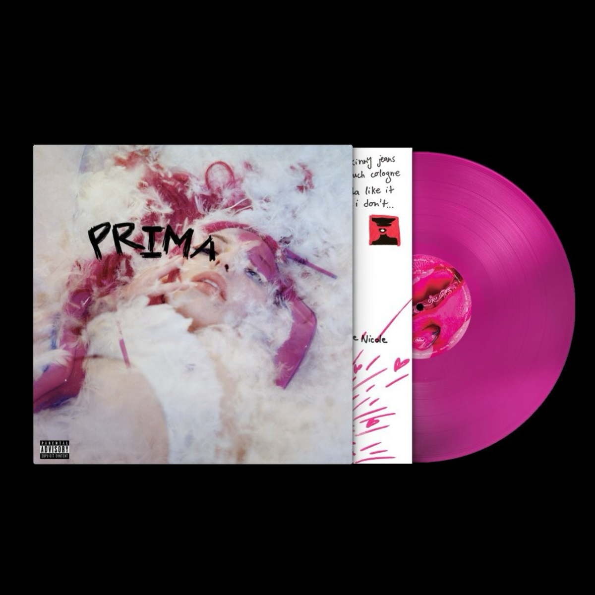 Adela PRIMA, Alt Cover, Limited Edition Retail Exclusive Berry Red Vinyl