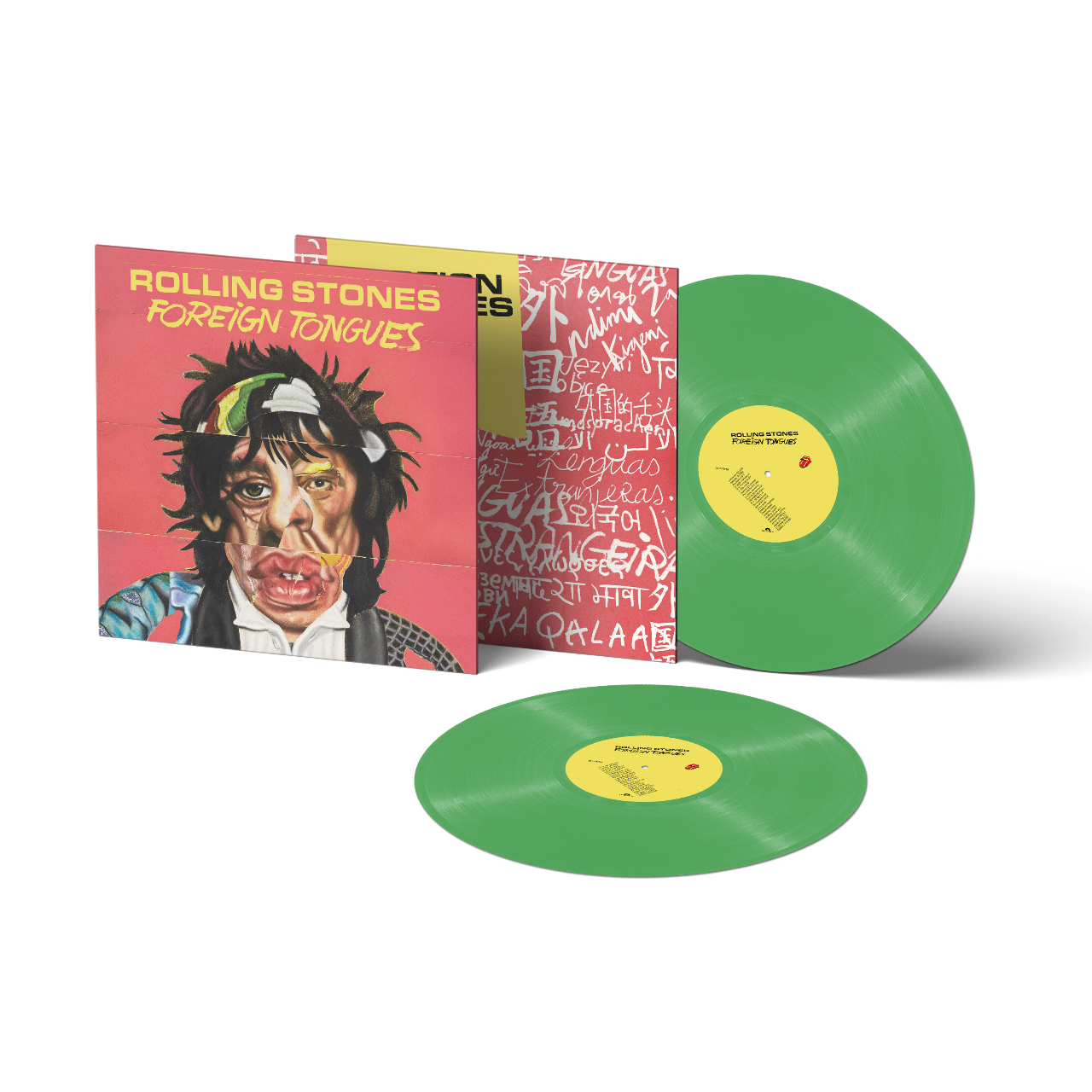 The Rolling Stones - Foreign Tongues, limited edition Indies exclusive, gatefold sleeve and heavyweight 180g 2xLp green vinyl