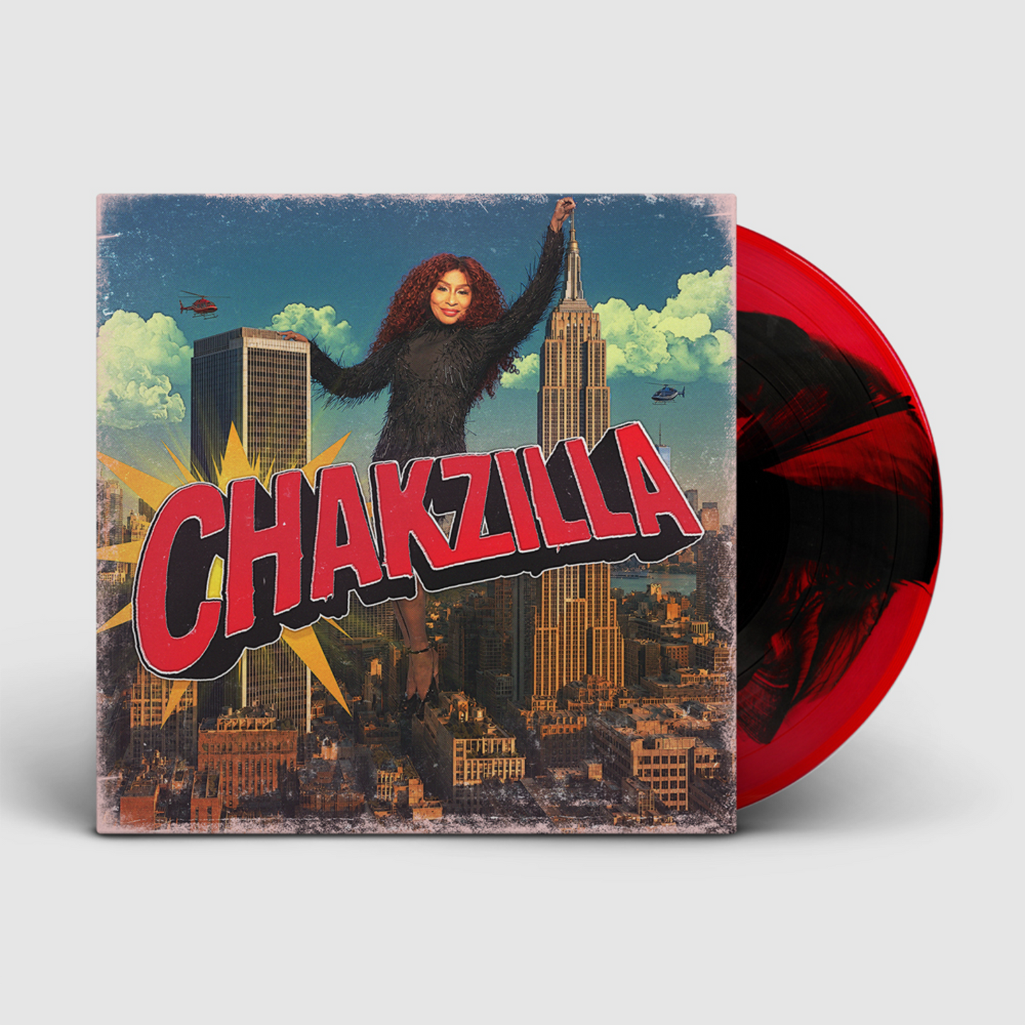 Chaka Khan - Chakzilla, Indies Exclusive Inkplosion Red & Black Vinyl