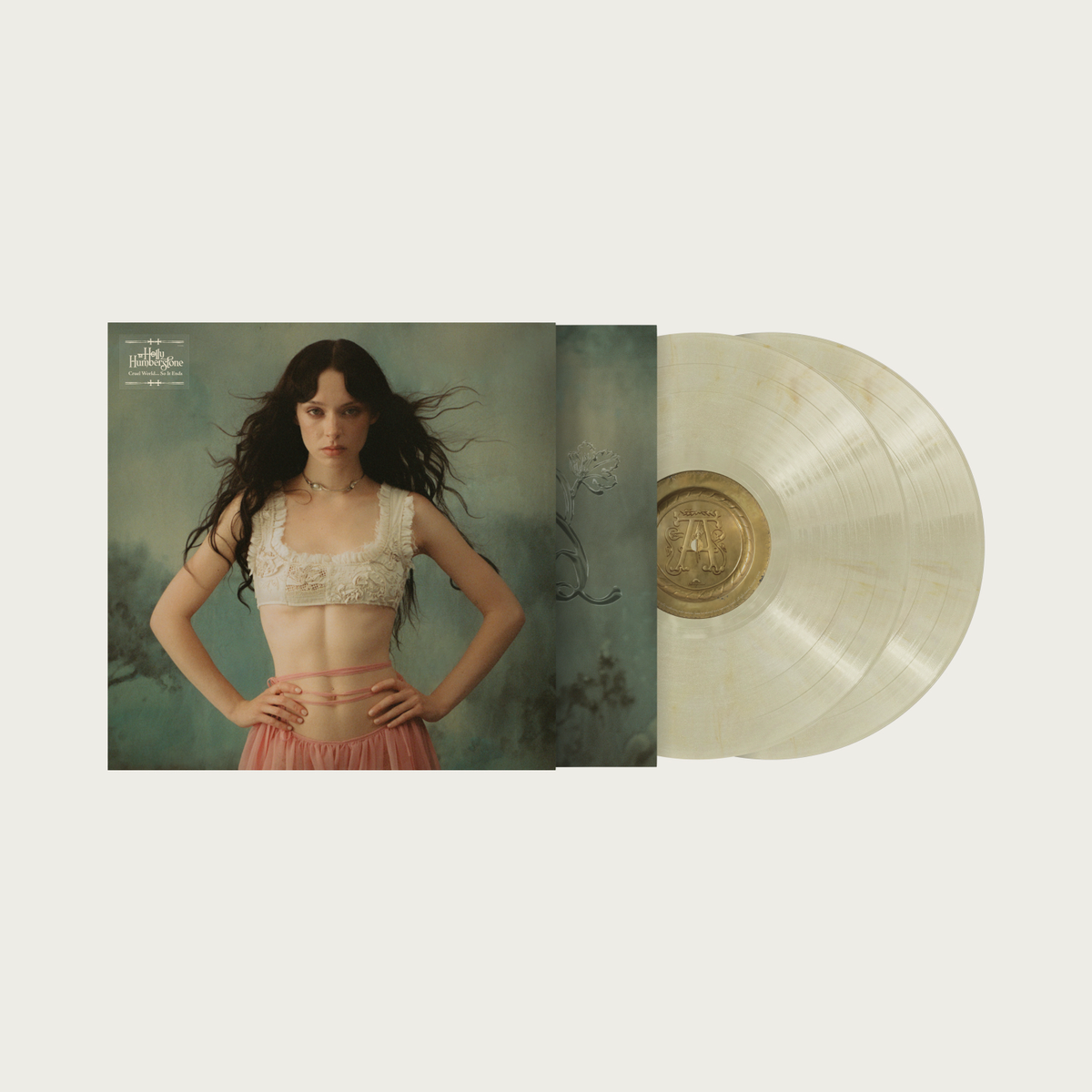 Cruel World… So It Ends, Deluxe 2xLp Bone Marble Vinyl by Holly Humberstone
