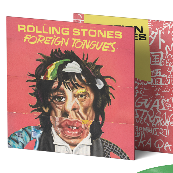 Rolling Stones - Foreign Tongues, limited edition Indies exclusive, gatefold sleeve and heavyweight 180g 2xLp green vinyl front