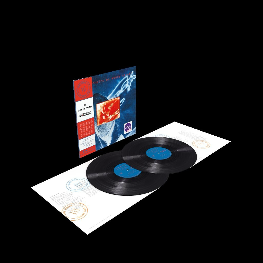 On Every Street 35th Anniversary, National Album Day 2026, 2xLP Half Master Vinyl, by Dire Straits contents
