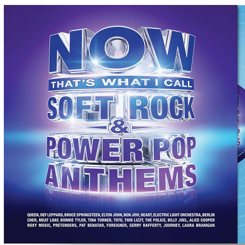 NOW That's What I Call Soft Rock & Power Pop Anthems - 3xLP Blue Vinyl