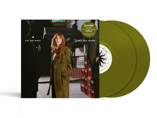 Carly Rae Jepsen - Day and Night, Indies Exclusive Ltd Edition Alt Cover, Translucent Forest Green 2xLP Vinyl