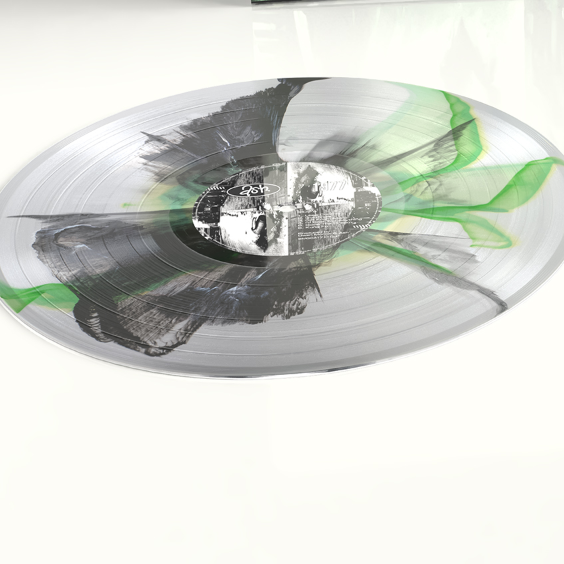 Ash - 1977 (30th Anniversary Edition), Limited Edition Green & Black Inkplosion 2xLP Vinyl