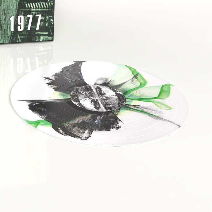 Ash - 1977 (30th Anniversary Edition), Limited Edition Green & Black Inkplosion 2xLP Vinyl