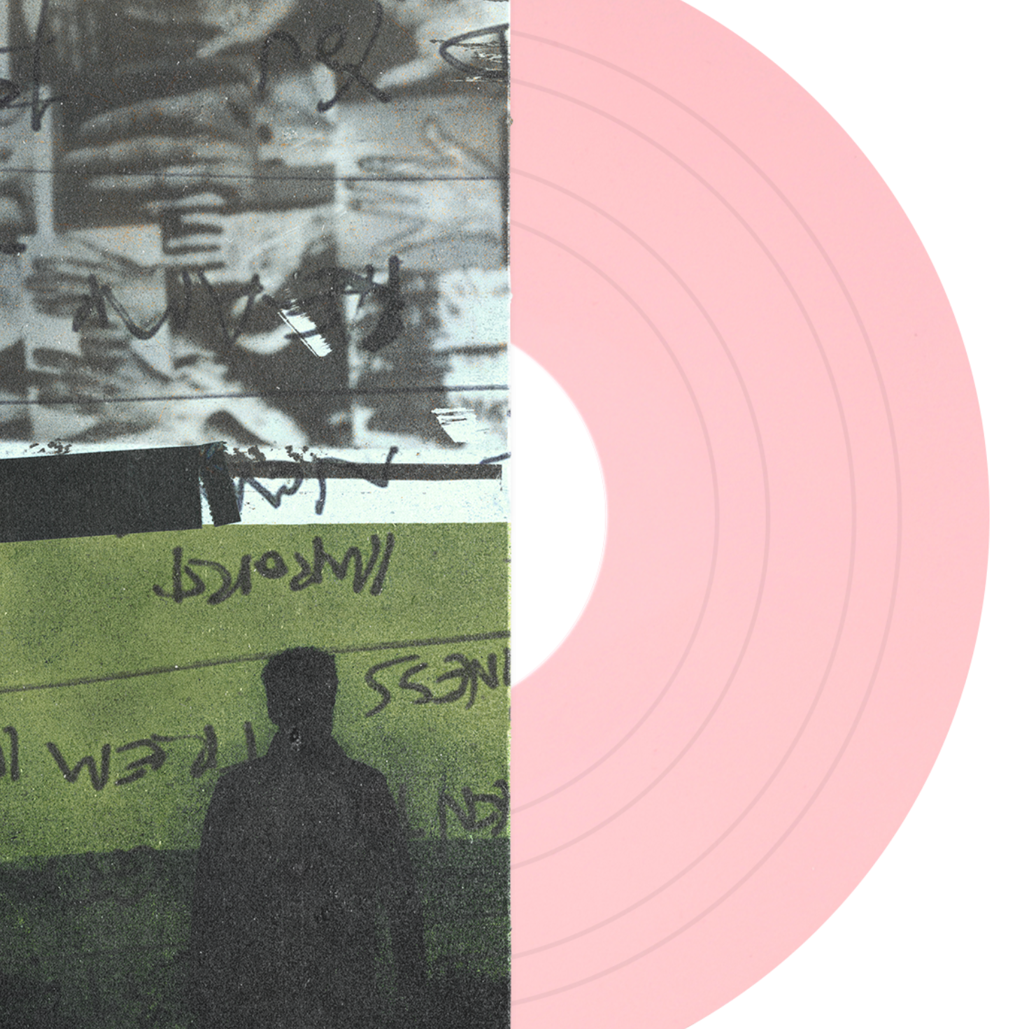 Nothing But Thieves - Stray Dogs, Indies Exclusive Pink Rosé Vinyl close up 