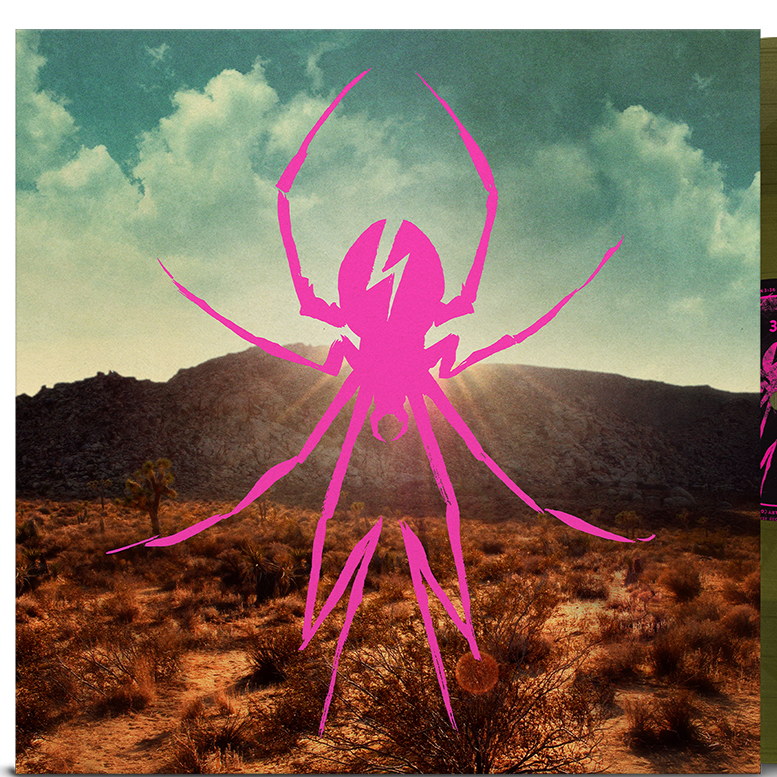 My Chemical Romance - Danger Days: The True Lives Of The Fabulous Killjoys (Deluxe Edition), 2xLP Sludge Vinyl front close up 