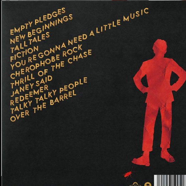 Yard Act - You're Gonna Need A Little Music, Indies Exclusive Red + Black Marble Vinyl tracklist back
