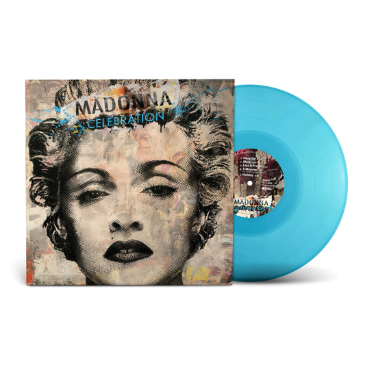 Celebration, Translucent Light Blue Vinyl, by Madonna