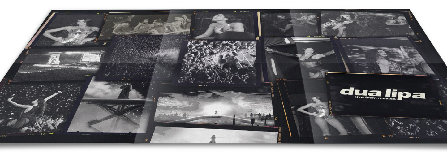 Dua Lipa - Live From Mexico, 2xLP Black Ice Vinyl inside