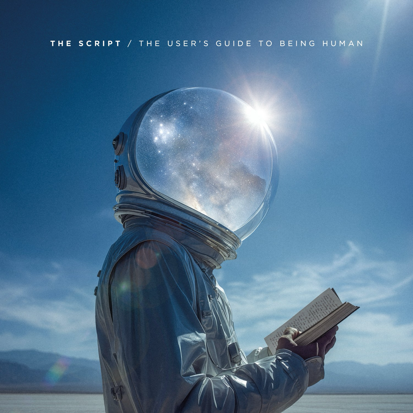 The Script - The User's Guide to Being Human, Transparent Clear EcoRecord Vinyl front cover