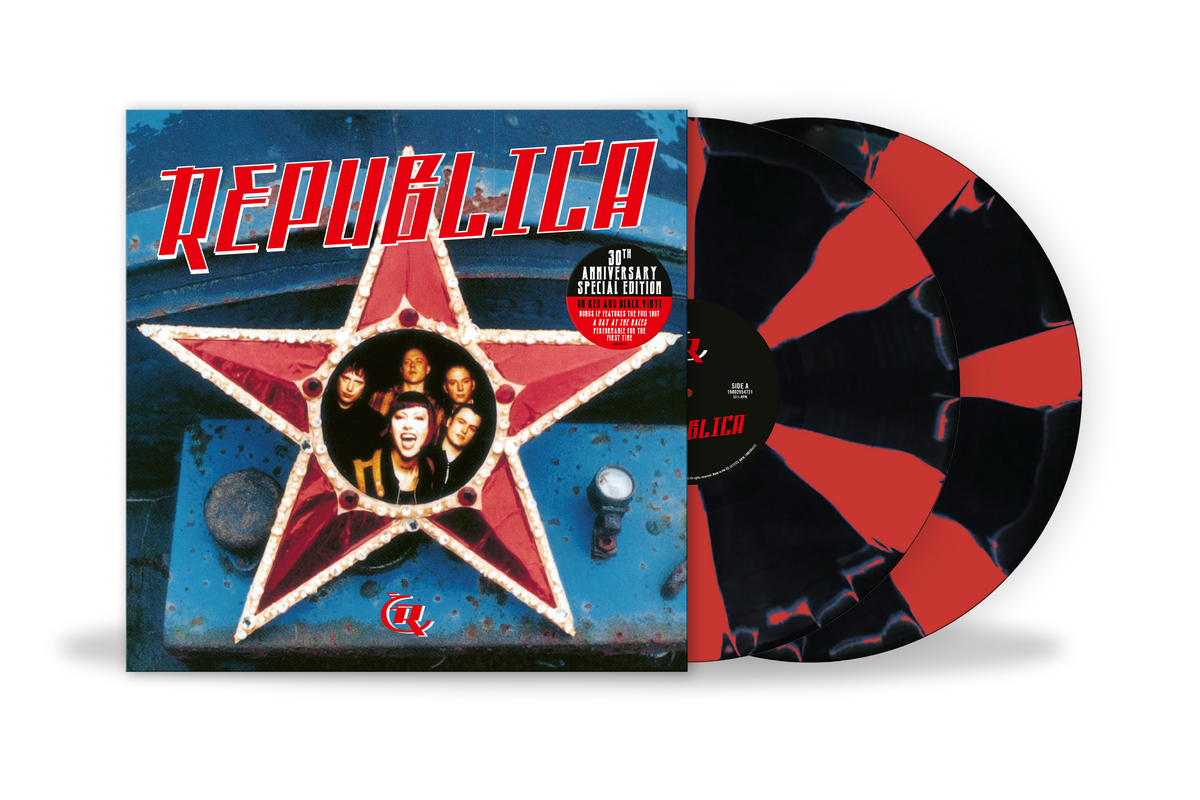 Republica (30th Anniversary), 2xLP Black & Red Cornetto Vinyl, By Republica 