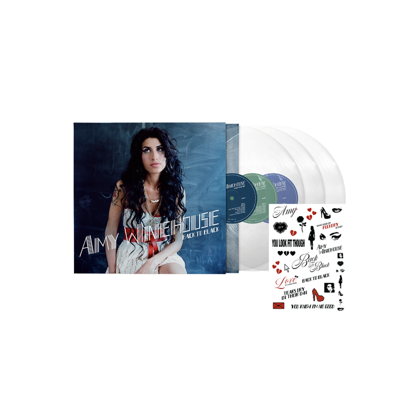 Amy Winehouse - Back To Black 20, 3xLP Clear Vinyl