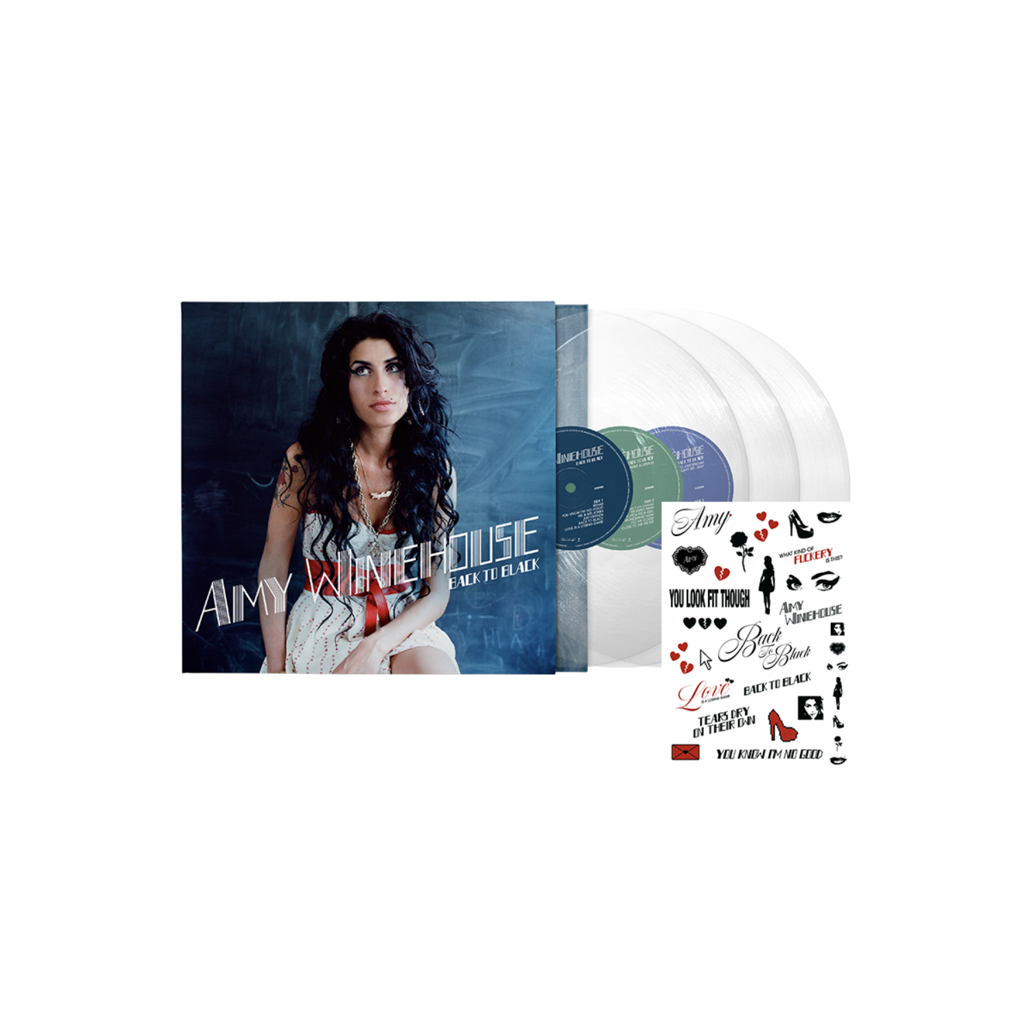 Amy Winehouse - Back To Black 20, 3xLP Clear Vinyl