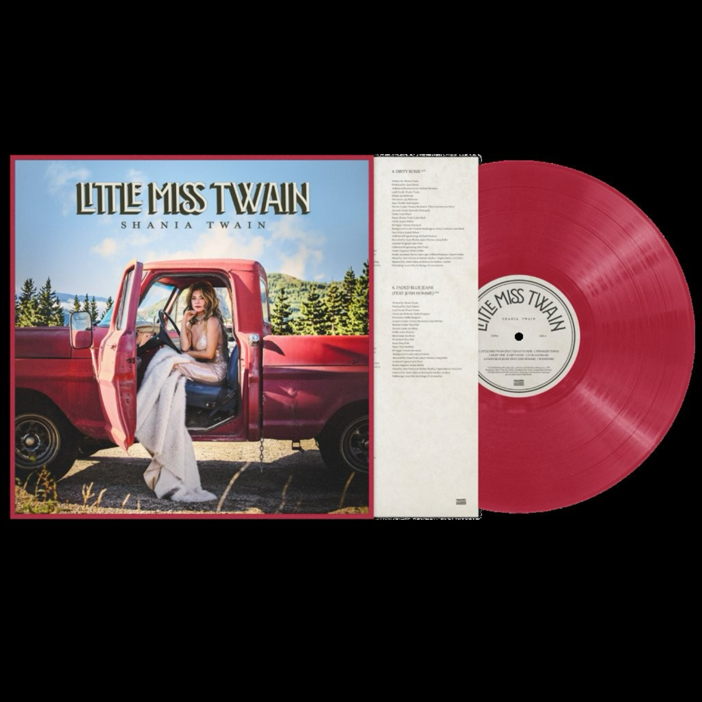 Shania Twain - Little Miss Twain, Rosie Red Vinyl