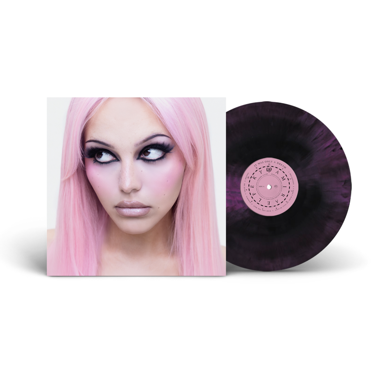 It Was Only A Dream, Black & Purple Vinyl by Amira Elfeky 