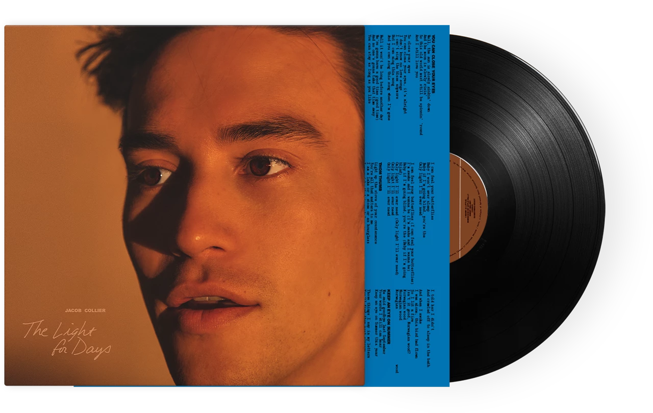 Jacob Collier - The Light For Days, showing black vinyl