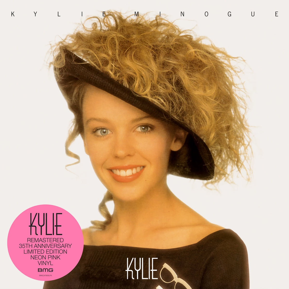 Kylie Minogue Kylie Remastered 35th Anniversary Edition Neon Pink Vinyl