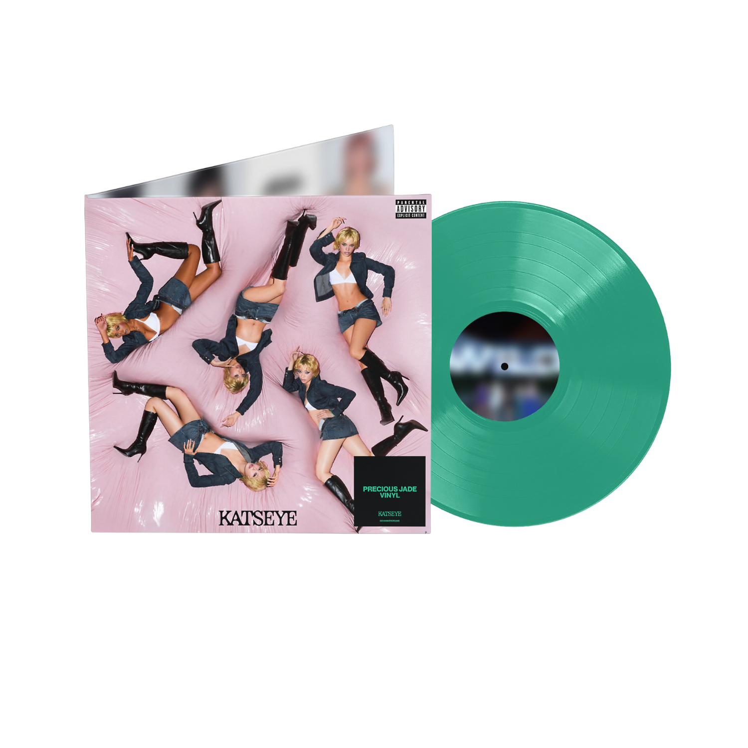 Katseye - Wild, Precious Jade Green Vinyl, Photo Card