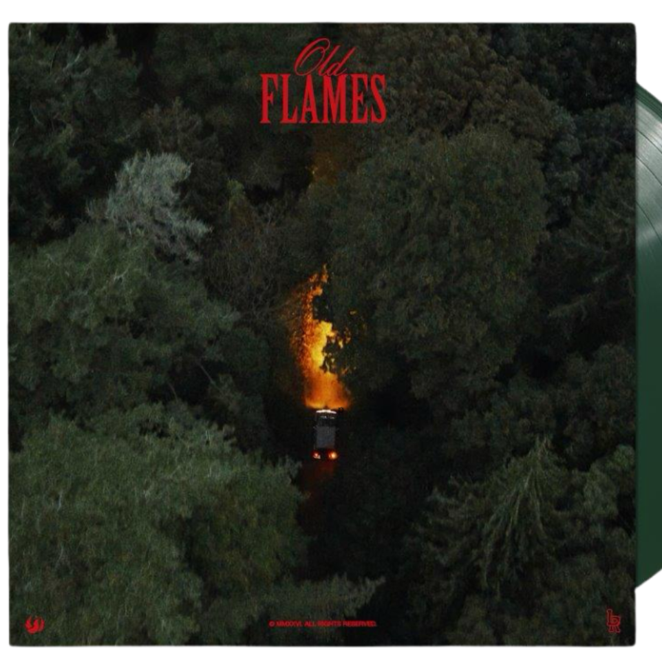 La Roux - Old Flame, Limited Edition Green Vinyl front 