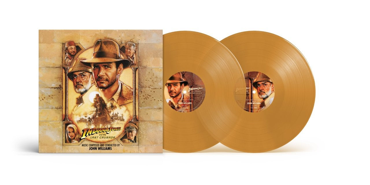 John Williams - Indiana Jones and the Last Crusade, 2xLP Limited Edition Sand Vinyl