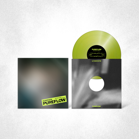 Le Sserafim - Pureflow Pt. 1, Limited Edition Electric Yellow Glitter Vinyl