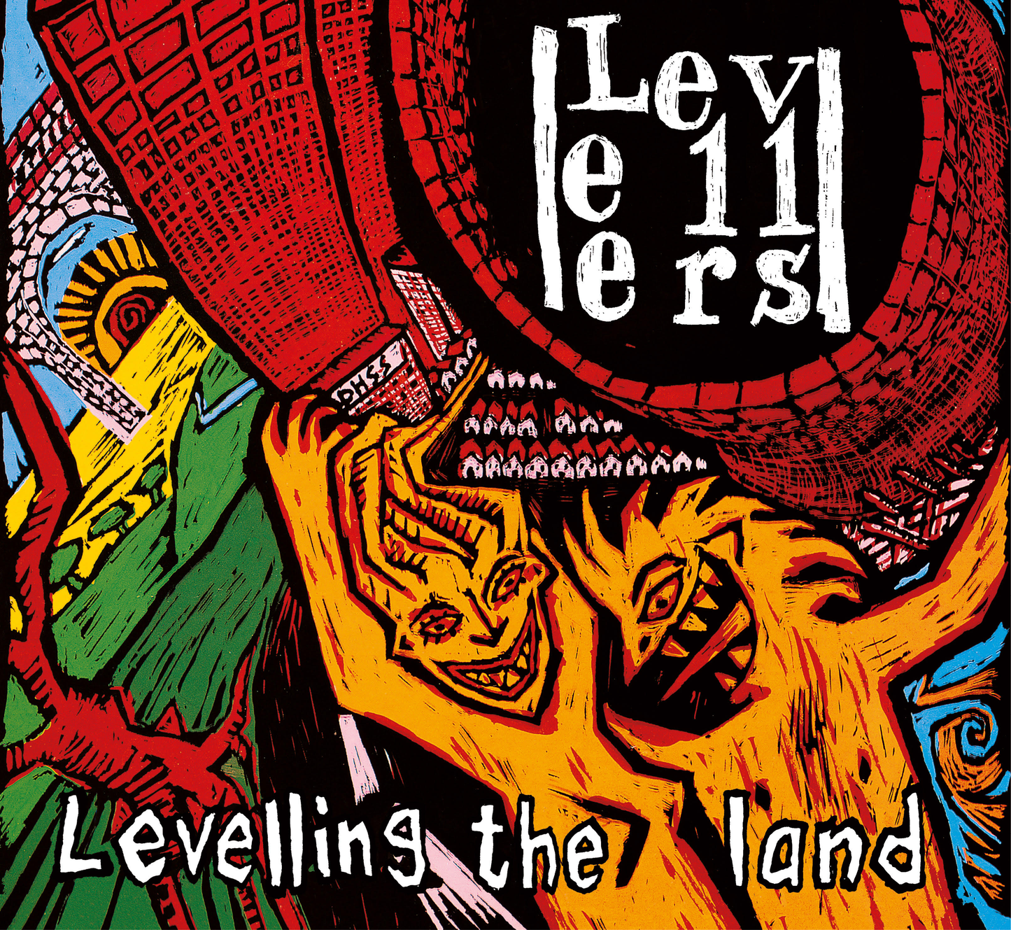 Levellers - Levelling The Land (35th Anniversary Edition), Vinyl cover