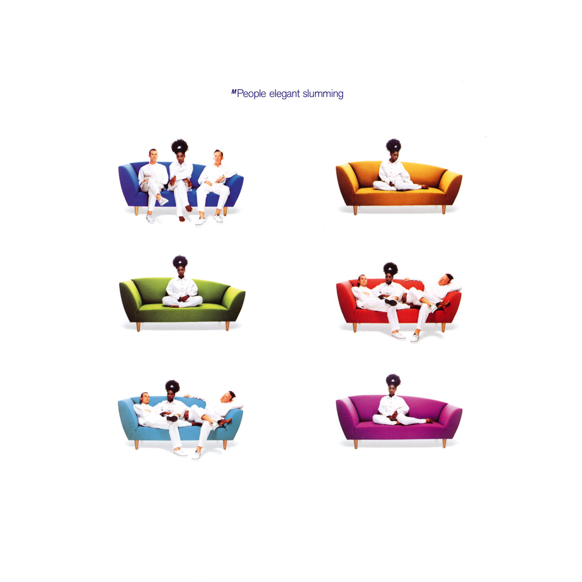 Elegant Slumming, National Album Day 2026, 2xLP Transparent Vinyl by M People. cover