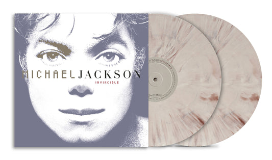 Invincible, National Album Day 2026, 2xLP Stone Grey Marble Vinyl, by Michael Jackson