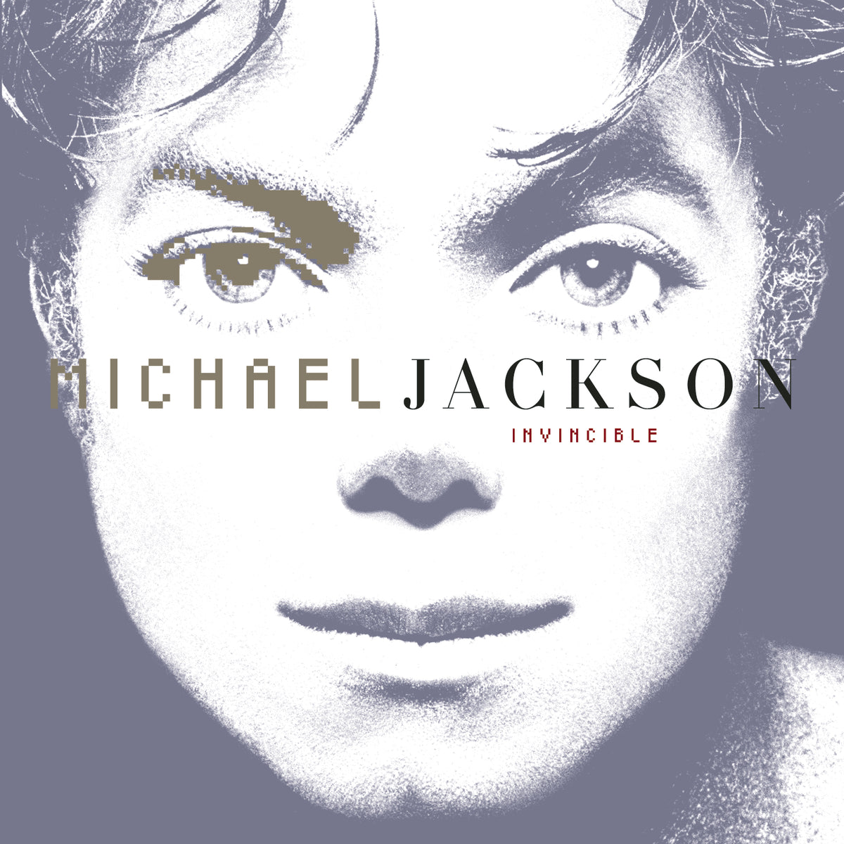 Invincible, National Album Day 2026, 2xLP Stone Grey Marble Vinyl, by Michael Jackson cover