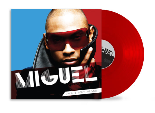 Miguel - All I Want Is You, Opaque Red Lp vinyl 