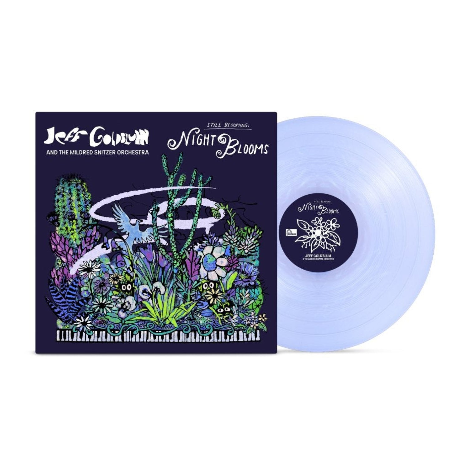 Jeff Goldblum & The Mildred Snitzer Orchestra - Night Blooms, Indies Exclusive Crystal Clear Vinyl