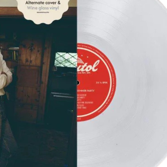 Niall Horan - Dinner Party, Indies Exclusive Wine Glass Vinyl, alt cover