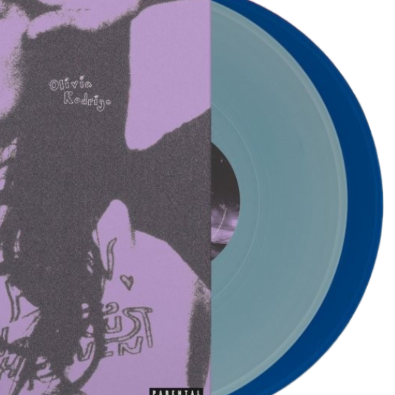 OLIVIA RODRIGO - Live from Glastonbury (a BBC Recording), 2xLP retail exclusive coloured vinyl record zoom