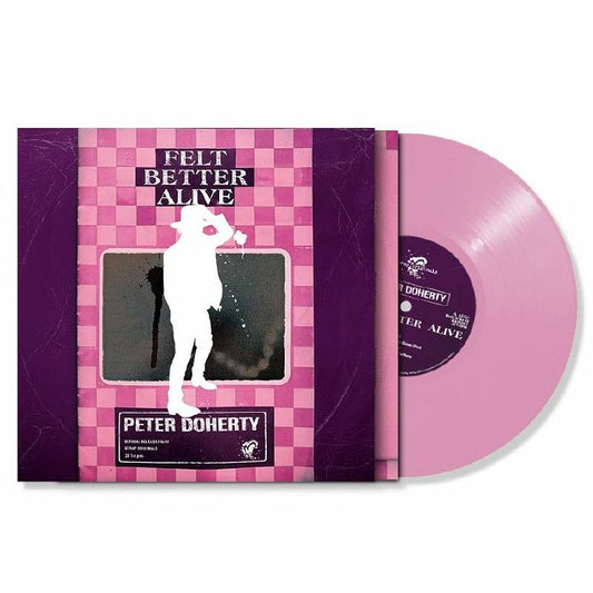 Peter DOHERTY - Felt Better Alive, light rose vinyl LP