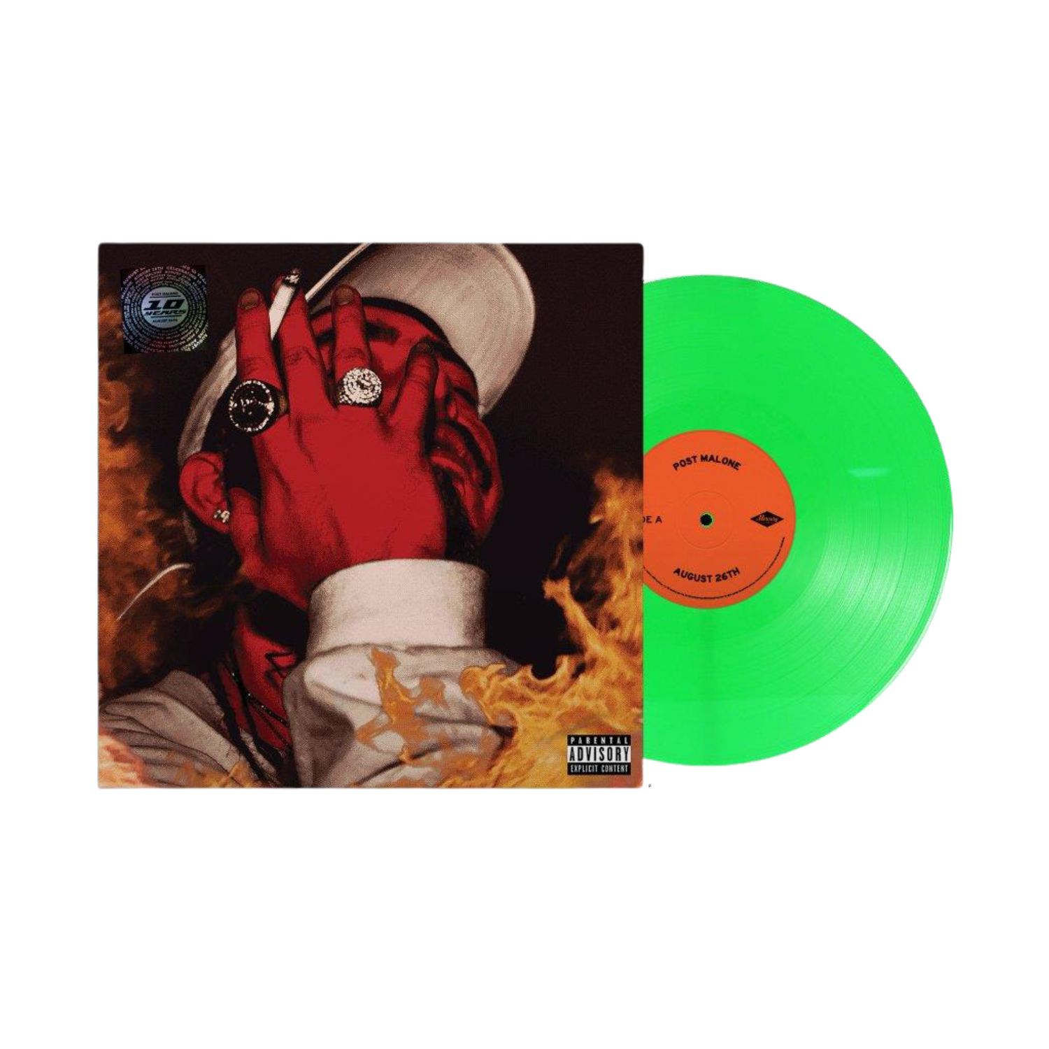 Post Malone - August 26th, Indies Exclusive Green Vinyl
