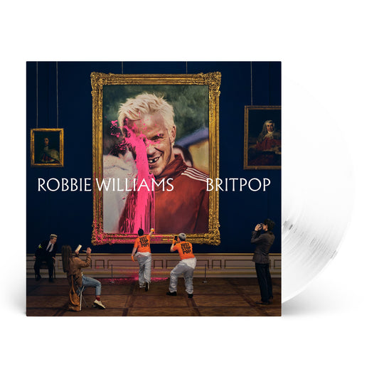 ROBBIE WILLIAMS - Britpop, retail exclusive white vinyl 
