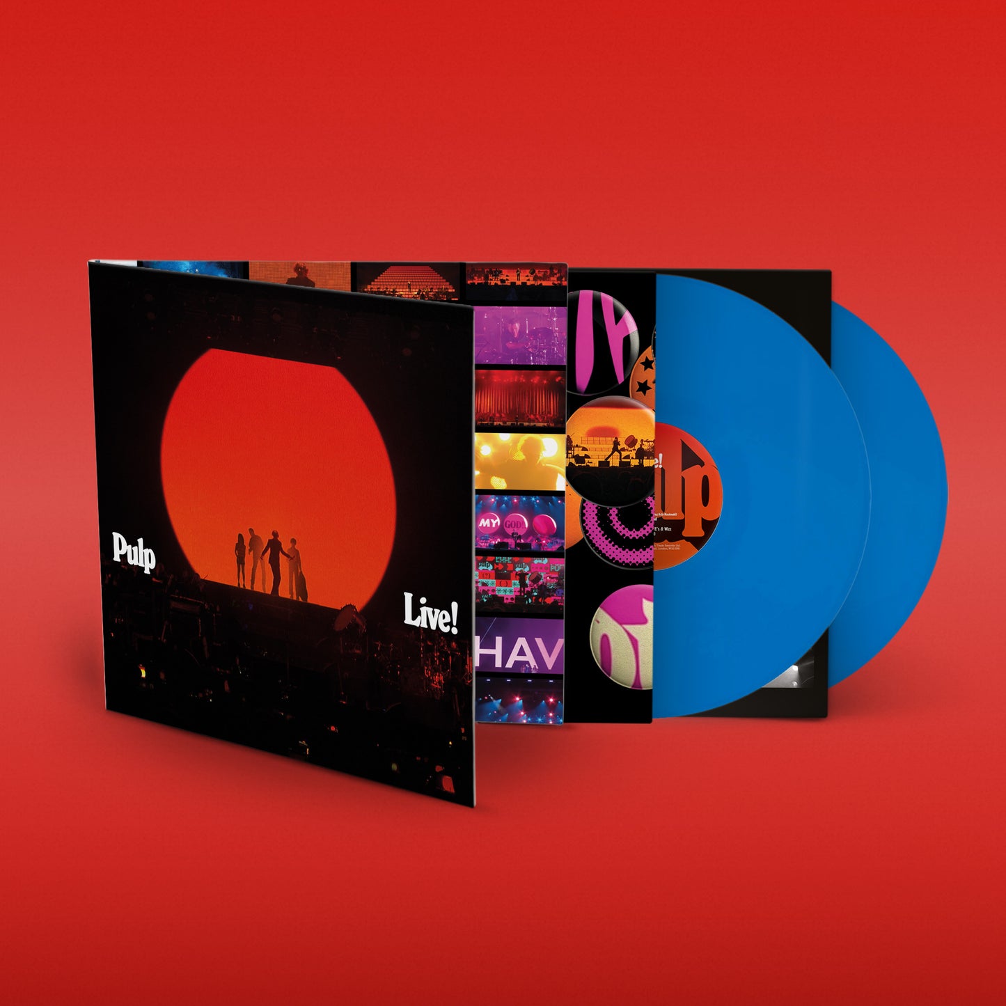 Pulp - Live! Indies Exclusive 2xLP Blue Vinyl