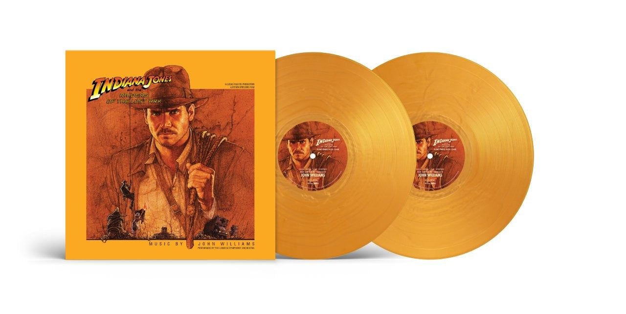 John Williams - Indiana Jones and the Raiders of the Lost Ark, 45th Anniversary Limited Edition Gold Vinyl