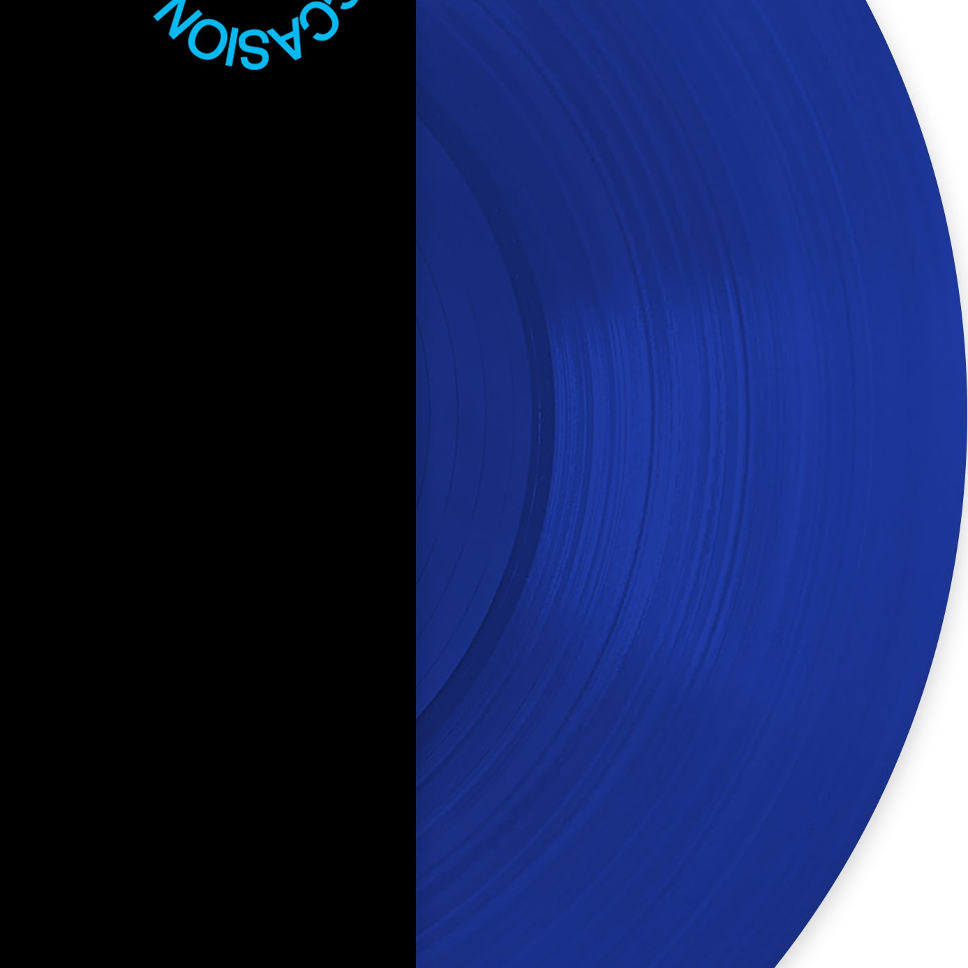 Harry Styles - Kiss All The Time. Disco, Occasionally, pop blue detail zoom